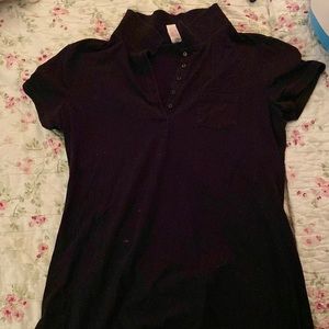 Nobo black shirt size large girls age 11-13